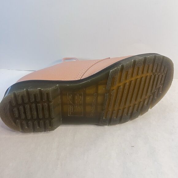 Dr. Martens 24256 Virginia Beige Pink Oxford Shoes Women's Size 7 - Picture 13 of 16